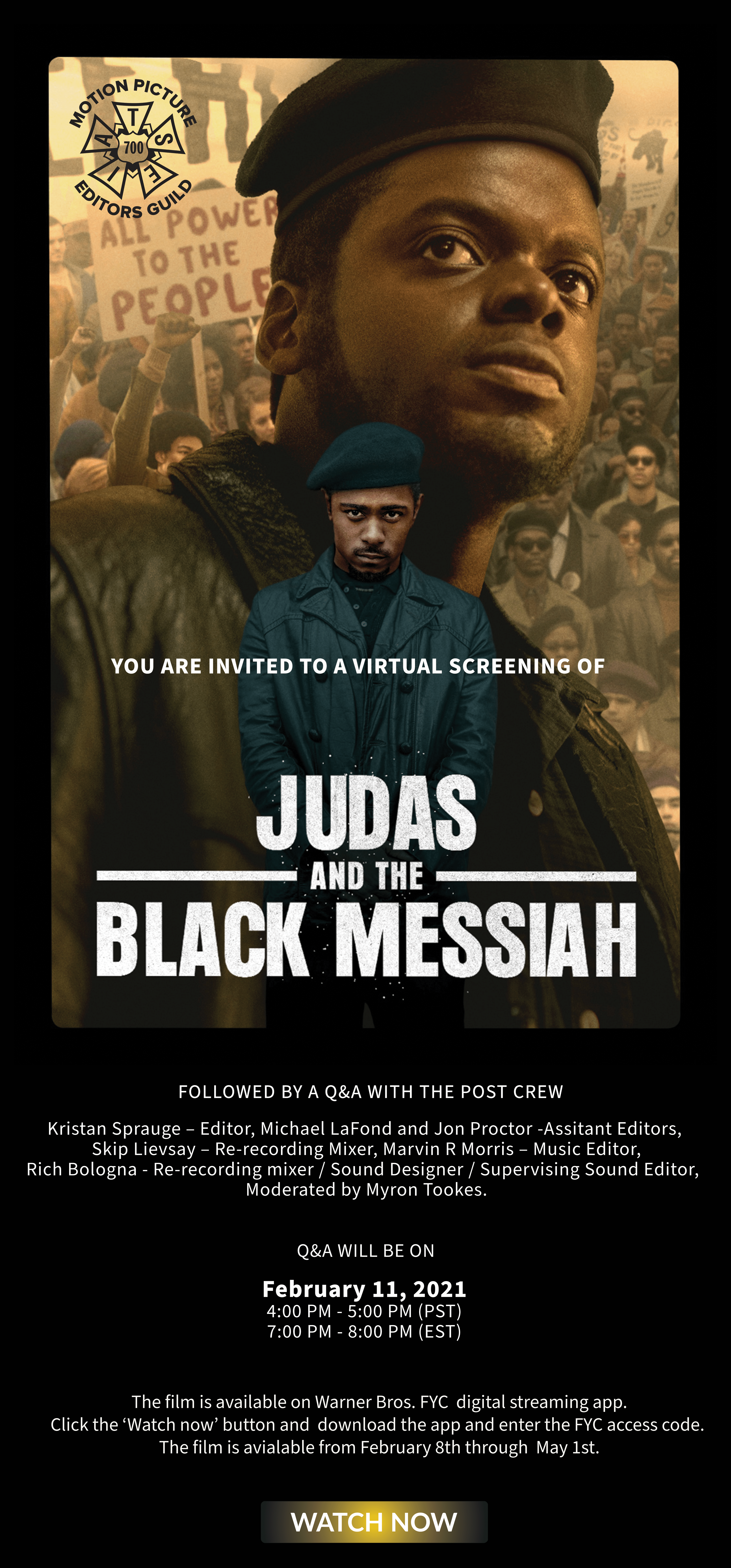 Judas and the black best sale messiah streaming